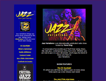 Tablet Screenshot of jazzvariations.com